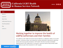 Tablet Screenshot of californialgbthealth.org